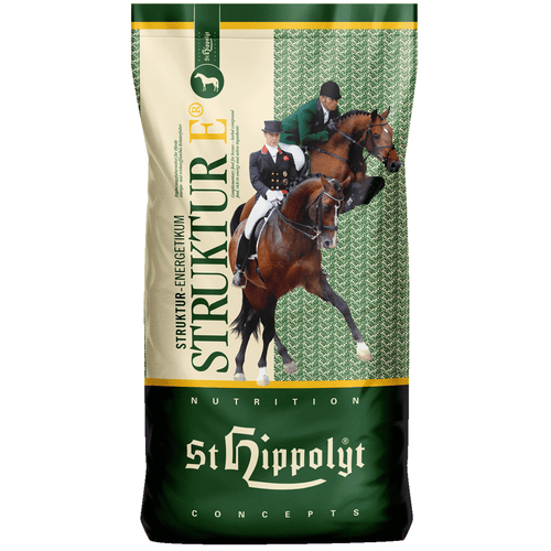 ST.HIPPOLYT STRUKTUR ENERGETIKUM 20KG TUETE PFERDEFUTTER RAUFUTTER