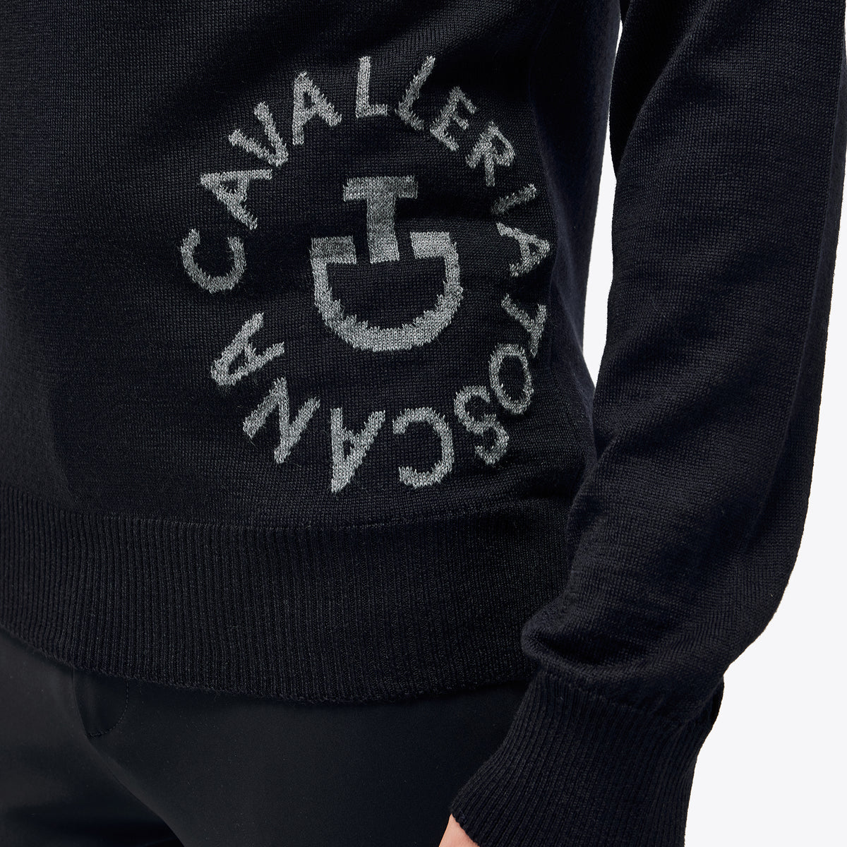 Cavalleria Toscana Orbit Merino Half-Zip Sweater