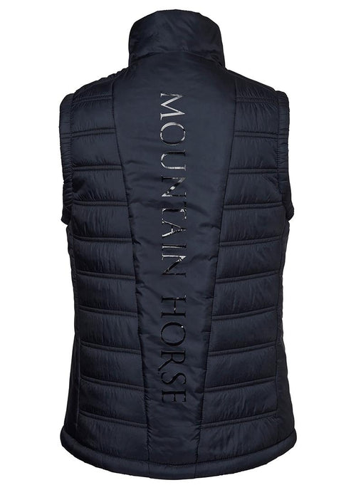 MOUNTAIN HORSE STAR VEST in navyblau, Rückansicht